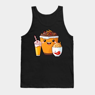 Donut kawaii  junk food T-Shirt cute  funny Tank Top